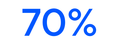 70%