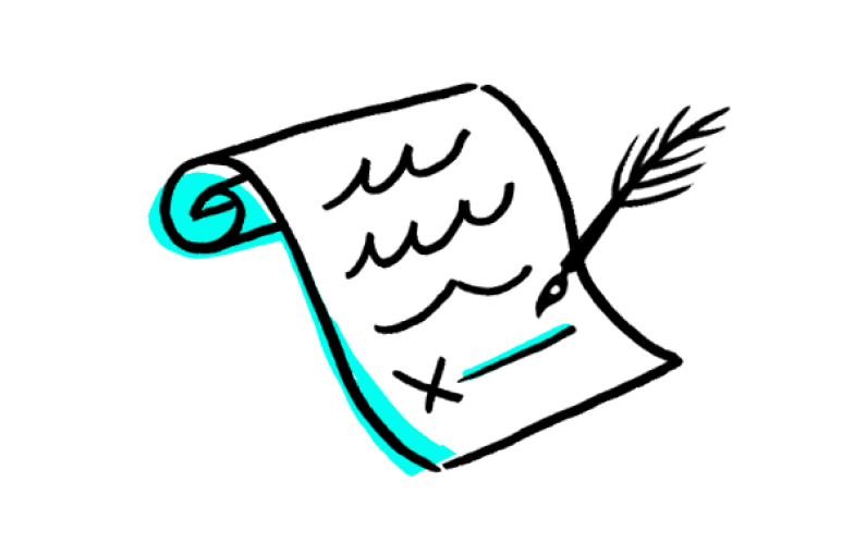 We'll share our official agreement with you. Once you’ve reviewed and signed it, you’re set.