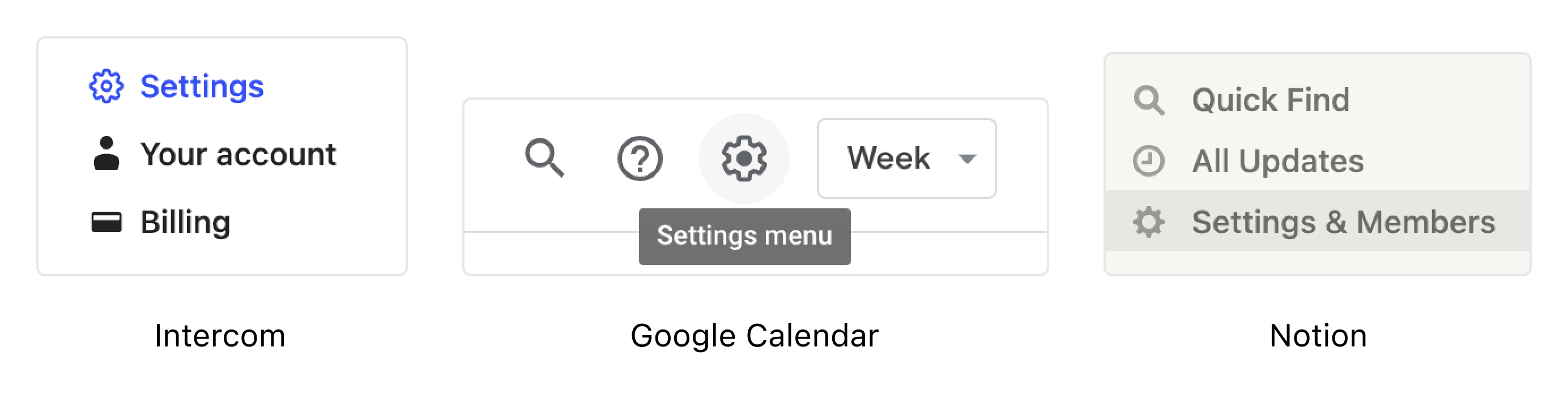 setting icon